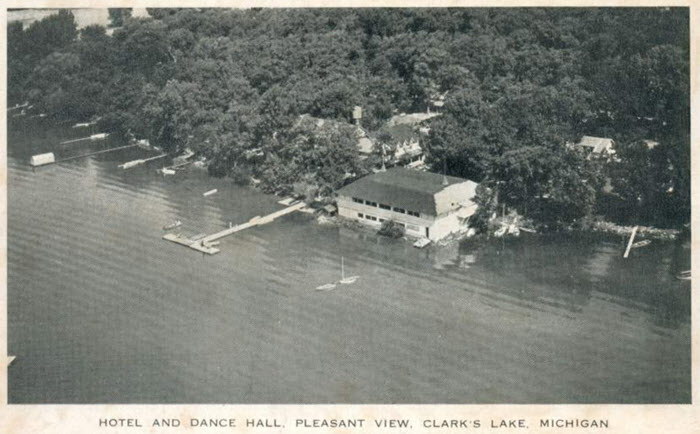 Pleasant View Hotel and Dance Pavillion - Post Card View